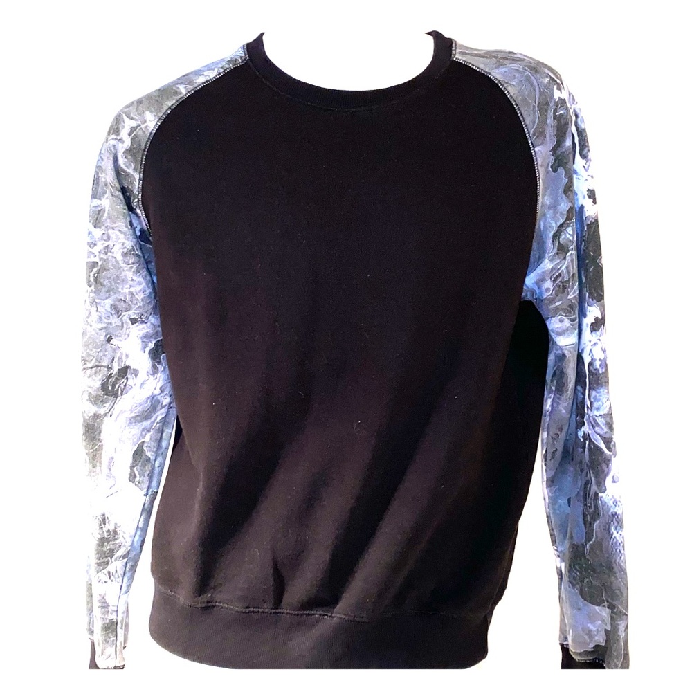 Eleven Paris | Floral Sweater Black/Blue XL